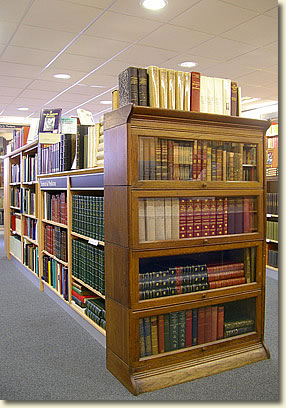 bookshelves